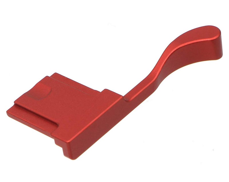 HITHUT Aluminum Alloy Hot Shoe Thumb Grip for Fujifilm X100F X100T X100V X100S Camera Accessories Red - Image 1